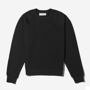 Everlane slim classic French terry crew sweatshirt